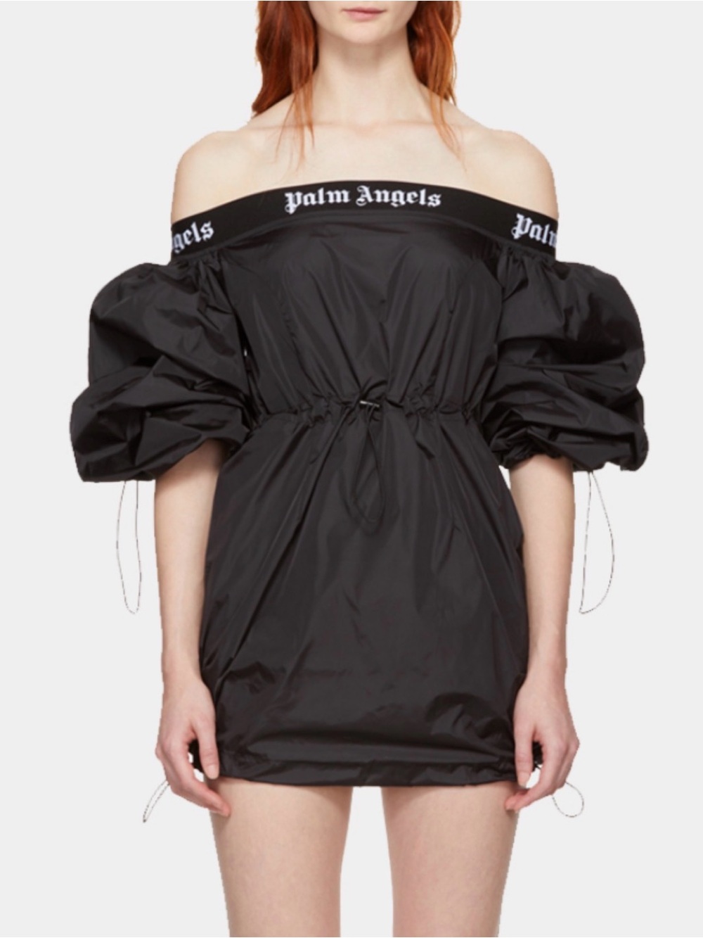 Palm Angels Black Balloon Dress — Size Large